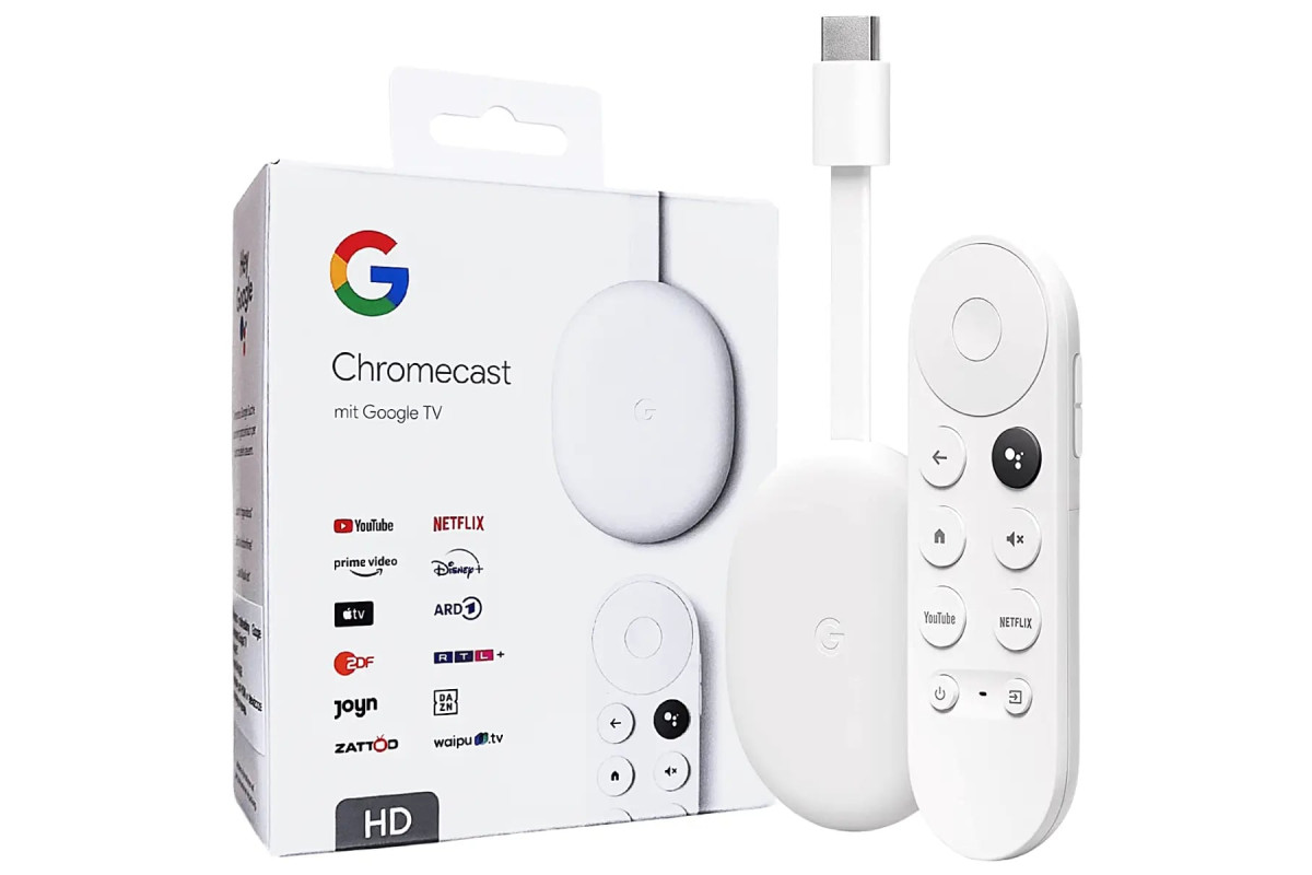 ТВ-приставка Google Chrome Cast with Google TV (HD) в Бишкеке - Login.kg